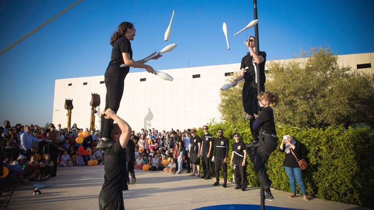 Le cirque comme trait d'union entre de jeunes artistes belges et palestiniens