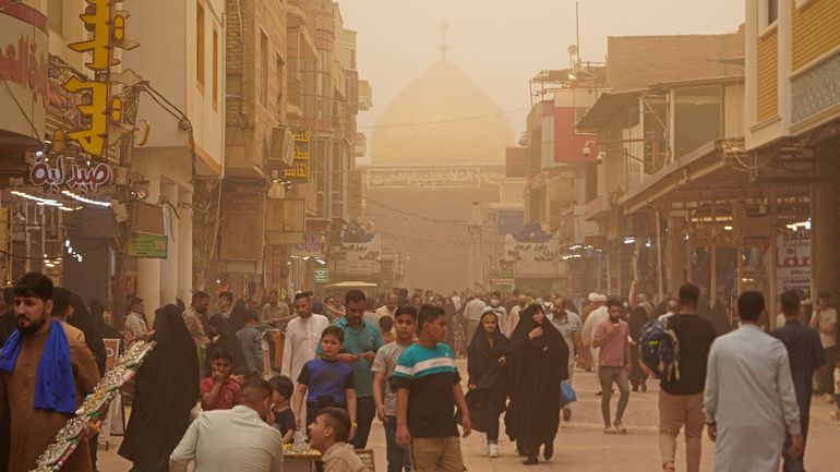 Tempête de sable en Irak : un décès et 5000 personnes souffrant de troubles respiratoires