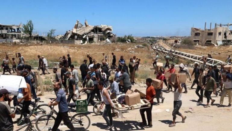 Guerre au Proche-Orient : les centres d'aide de la fondation soutenue par Washington fermés mercredi à Gaza