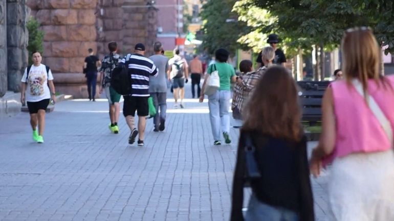 A Kharkiv, des Ukrainiens 