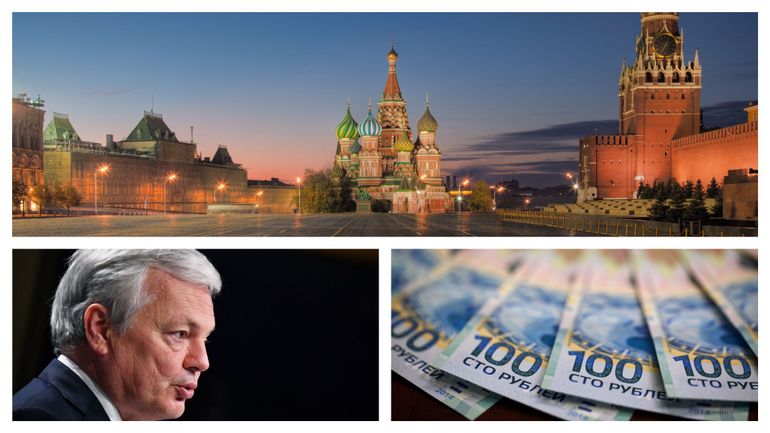 Sanctions contre la Russie : selon Didier Reynders, la grande majorité des milliards d'avoirs russes gelés le sont seulement dans cinq États membres