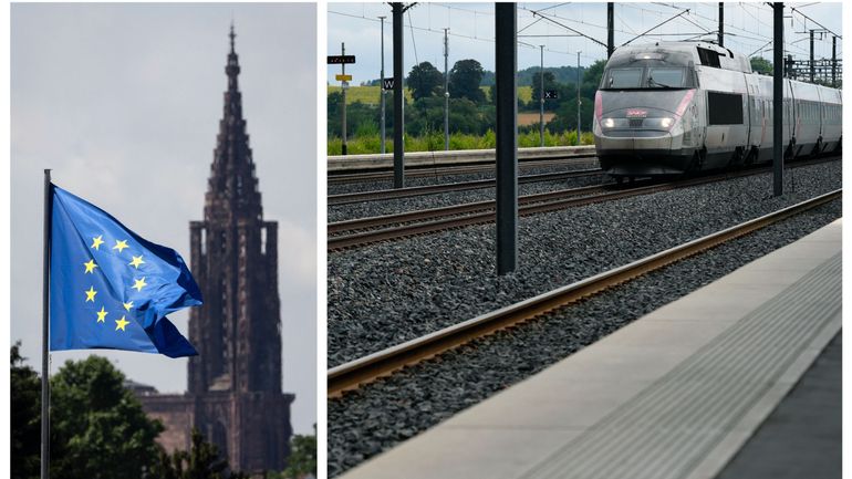 Rail en France : les parlementaires européens bloqués à Strasbourg après une explosion de la locomotive de leur TGV spécial