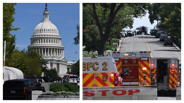 Washington : l'homme qui menaçait de faire exploser une bombe au Capitole a été arrêté