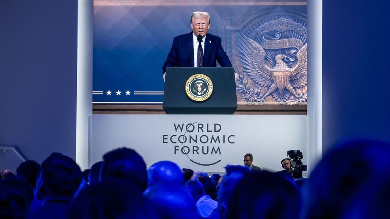 Donald Trump aux patrons réunis à Davos : 