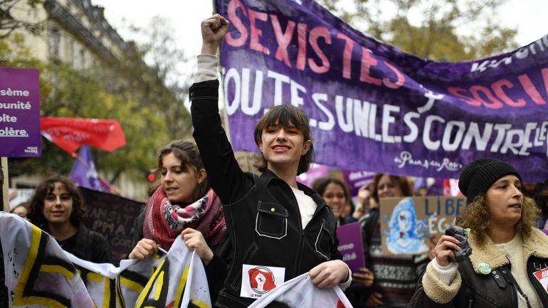 France : importantes manifestations contre les violences sexistes dans plusieurs villes du pays