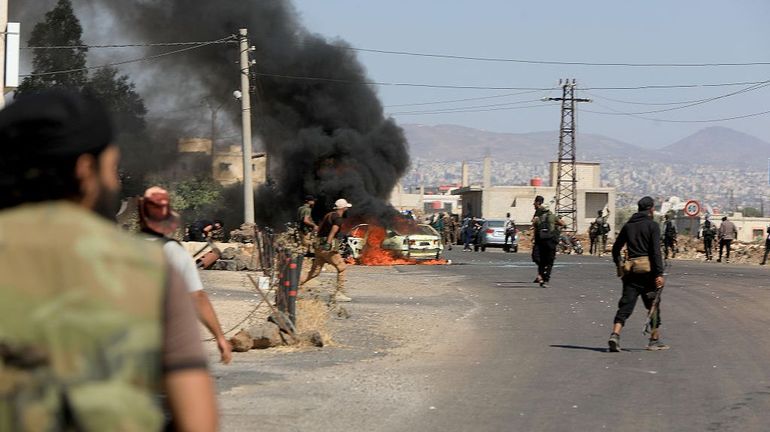 Syrie : négociations pour un cessez-le-feu dans le sud du pays, après des combats meurtriers