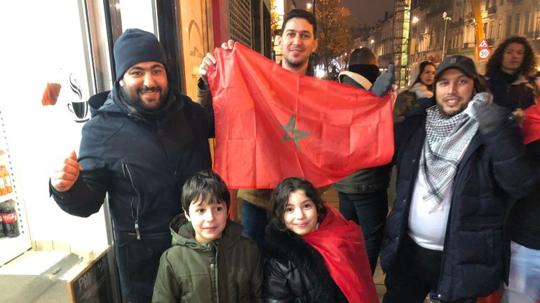 Direct : à Bruxelles, les supporters célèbrent la victoire du Maroc