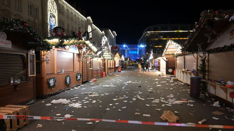 Allemagne : le bilan de l'attaque au marché de Noël de Magdebourg s'élève à quatre morts, selon les médias allemands