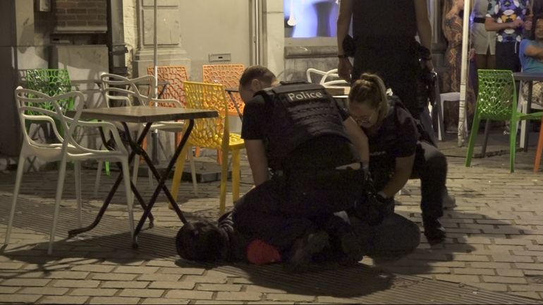 Insécurité autour de la gare de Mons : immersion avec une patrouille de police
