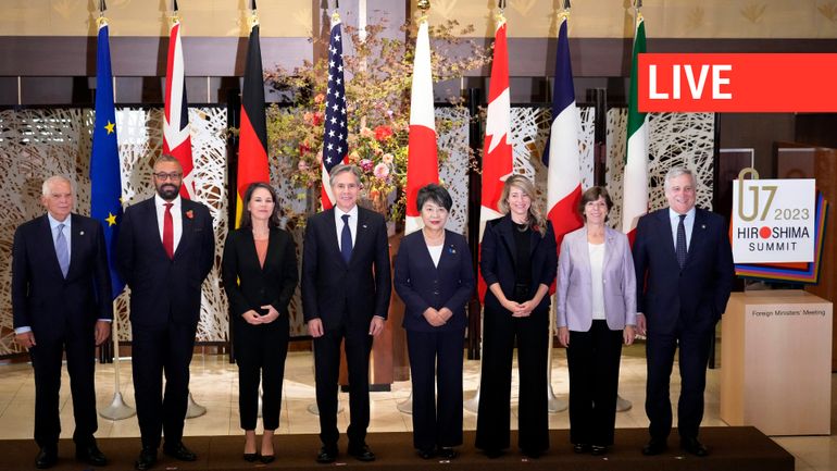 Direct - Guerre en Ukraine : le G7 promet de rester 