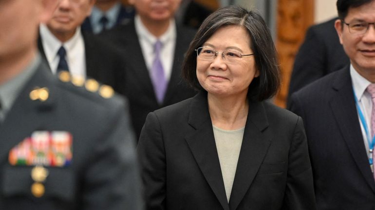 La présidente de Taïwan dénonce 