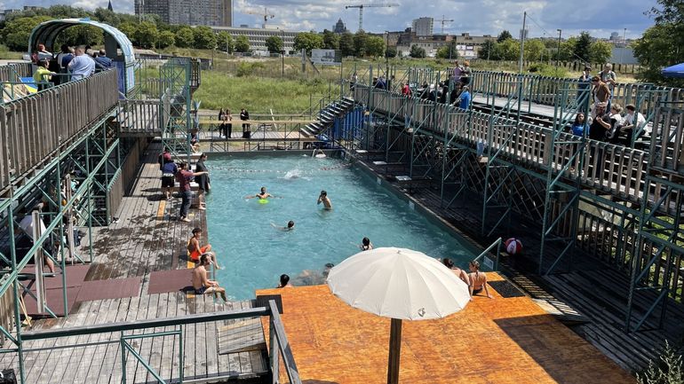 Anderlecht : Déjà 4.000 visiteurs depuis le 1er juillet à la piscine en plein air Flow