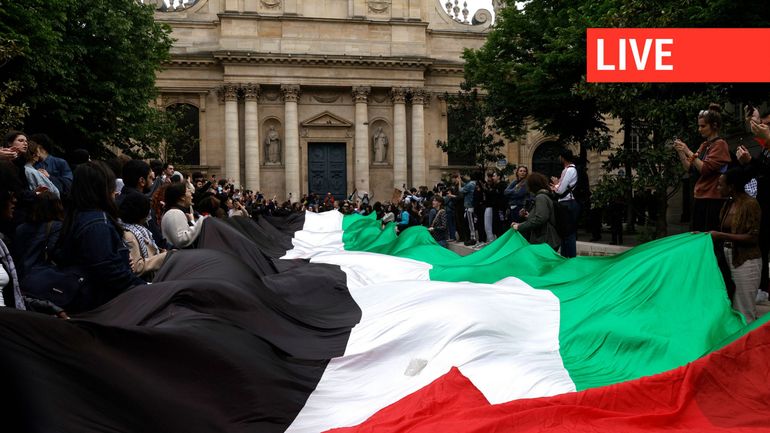 Direct - Guerre Israël-Gaza : à la Sorbonne, la police déloge les manifestants pro-palestiniens, à Columbia, l'université les exhorte de partir