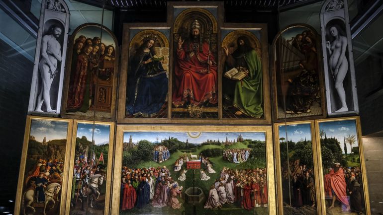 Agneau mystique : des nouvelles analyses révèlent une plus grande implication d'Hubert Van Eyck