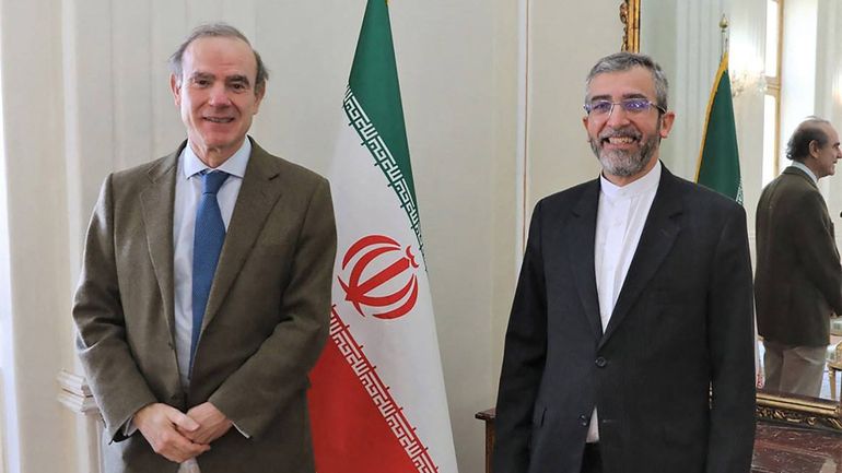 Nucléaire iranien : le coordinateur de l'UE rencontre le négociateur iranien à Téhéran