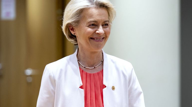 Union européenne : accord entre dirigeants pour reconduire Ursula von der Leyen à la tête de la Commission