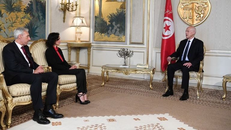 Hadja Lahbib de retour d'une mission européenne en Tunisie - « Nous avons obtenu un accord : que des réformes doivent être menées »