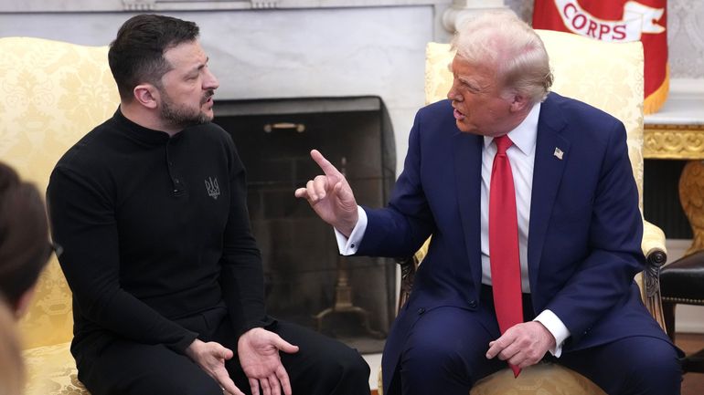 Chronique d'un clash annoncé à la Maison Blanche : mot à mot le duel psychologique entre Trump et Zelensky