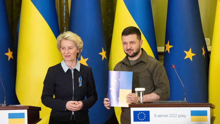 Guerre en Ukraine : Ursula von der Leyen et les Européens à Kiev, des visites juste symboliques ?