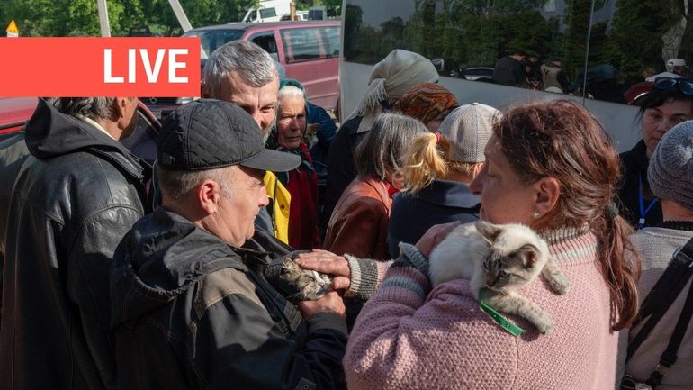 Direct - Guerre en Ukraine : plus de 5000 civils évacués de la région de Kharkiv