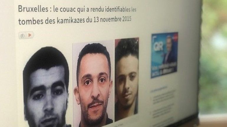 Le couac qui a rendu identifiables des tombes de terroristes& Et le couac de la RTBF qui en a parlé ?