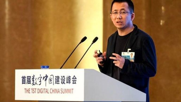 Le fondateur du réseau social TikTok devient l'homme le plus riche de Chine