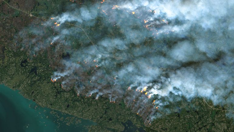 Une centaine de feux de forêt déjà actifs au Canada : les autorités 