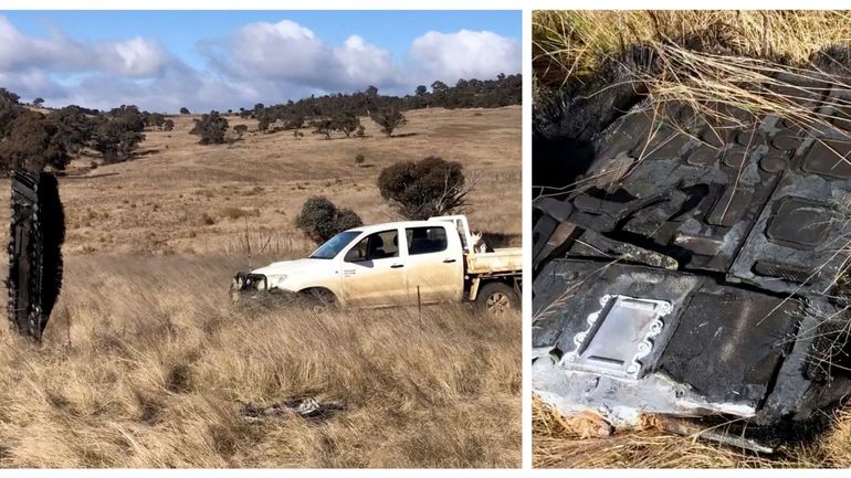 Australie : un débris de SpaceX découvert dans un enclos à moutons