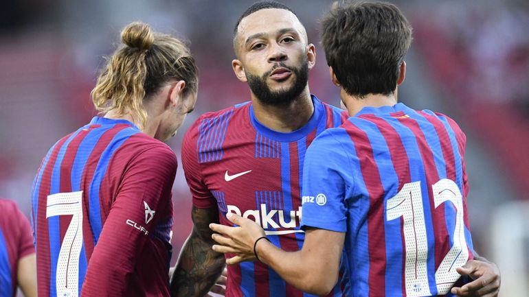 FC Barcelone : Magnifique contrôle, coup du sombrero et superbe but : Memphis Depay marque déjà les esprits