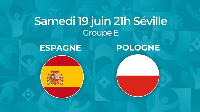 Euro 2020 : Suivez Espagne - Pologne en direct (LIVE vidéo et commenté 21h)