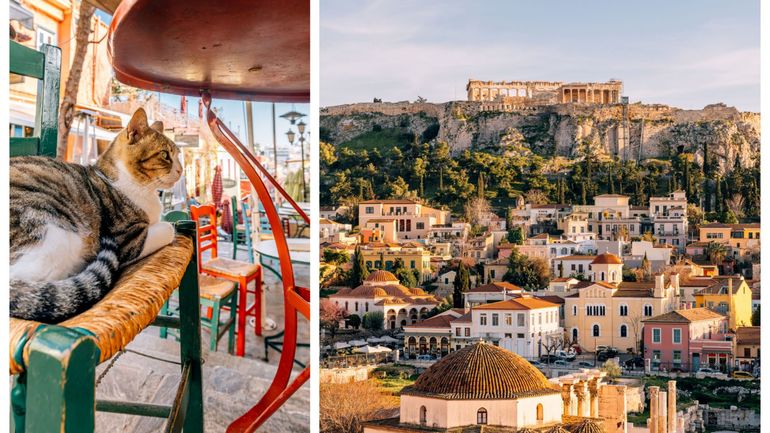 Grèce : dans le quartier de Plaka, le coeur historique d'Athènes, les habitants se rebiffent face à la menace du surtourisme