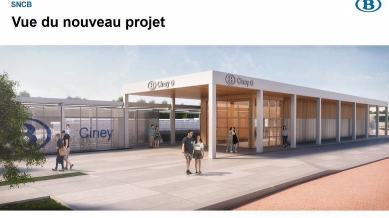 La SNCB lance officiellement les travaux de la nouvelle gare de Ciney