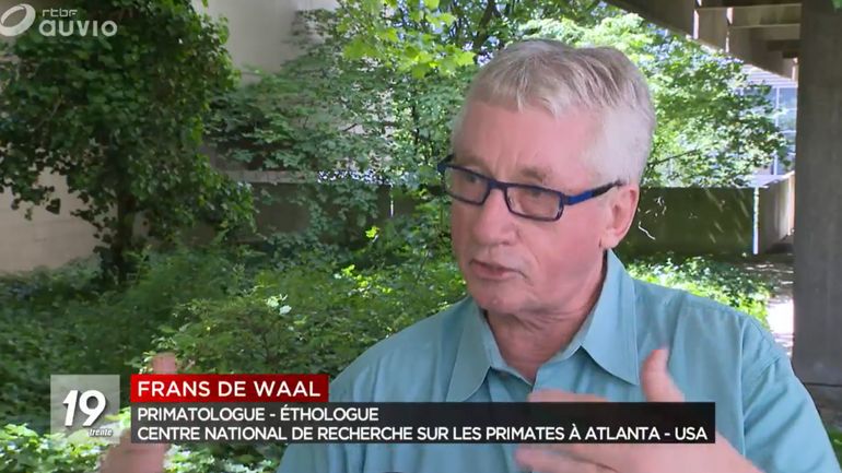 Le primatologue néerlandais Frans de Waal, auteur de 
