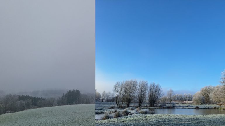 Météo en Belgique : gris à l'ouest, lumineux à l'est