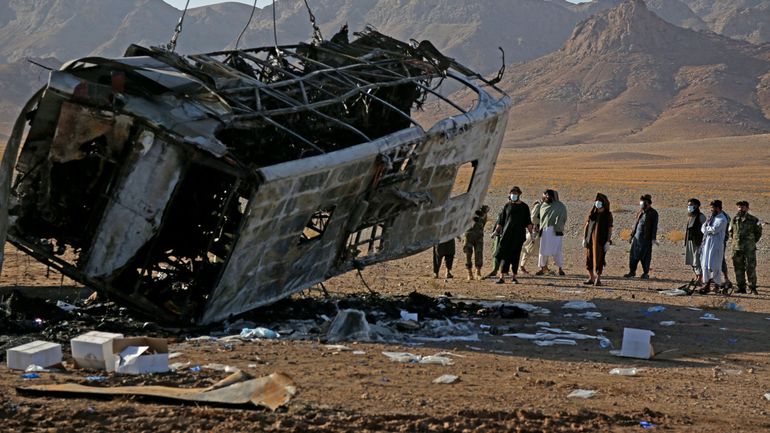 Afghanistan : 78 morts dans un accident d'autocar transportant des migrants