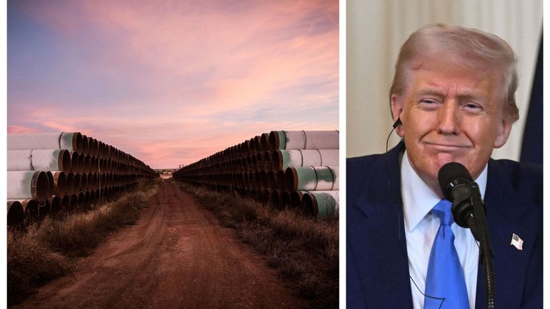 Trump demande la reprise de la construction du controversé oléoduc Keystone XL, abandonné sous Biden