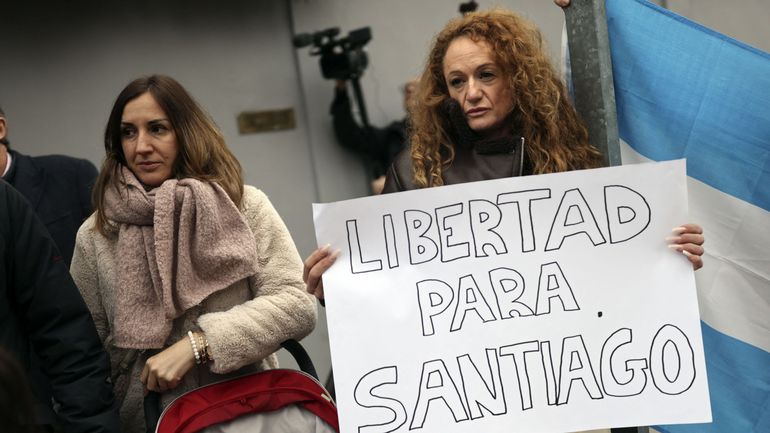 Manifestation à Madrid pour la libération d'un Espagnol détenu en Iran