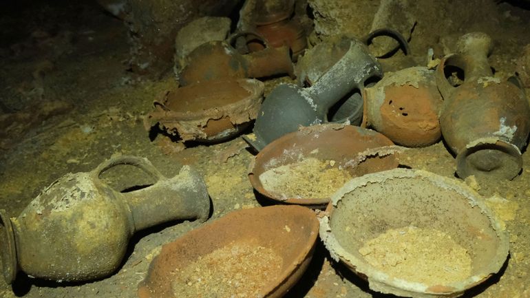 Israël : découverte d'un caveau funéraire datant de l'époque de Ramsès II