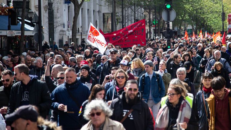 Réforme des retraites en France : 400.000 manifestants à Paris, selon la CGT