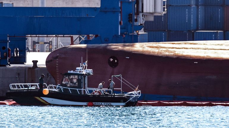 Espagne : un cargo chavire dans le port de Castellon, deux portés disparus et trois blessés