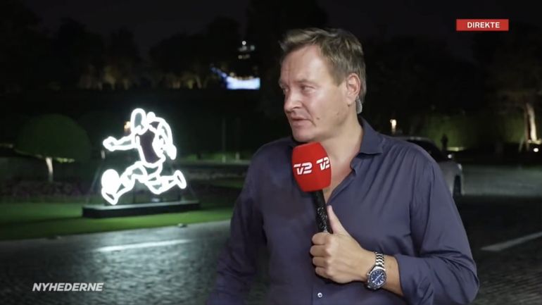 Coupe du monde 2022 : un journaliste danois interrompu en plein direct par les autorités du Qatar