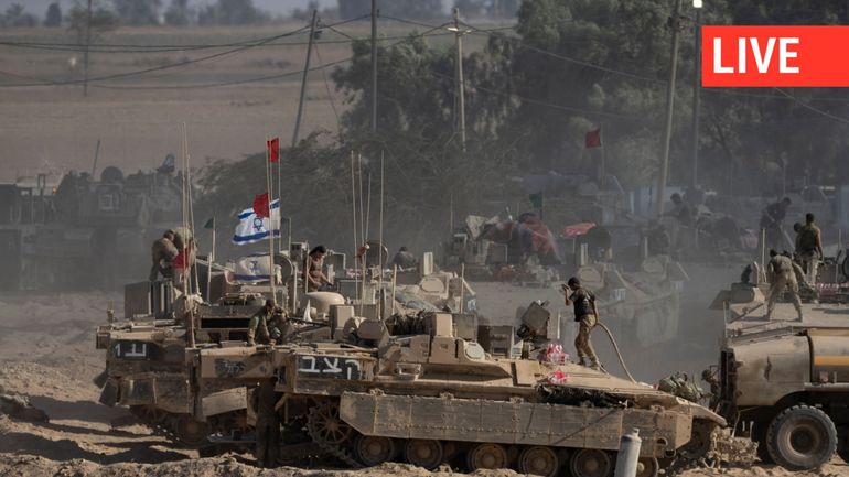 Direct - Guerre au Proche-Orient : l'armée israélienne rassemble troupes et matériel à la frontière avec Gaza, selon des images satellites commerciales
