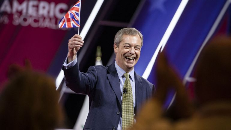 Nigel Farage, figure emblématique du Brexit, se lance en télévision