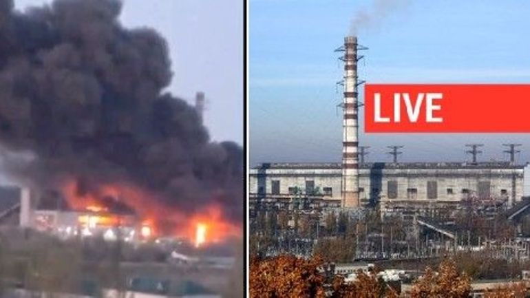 Direct - Guerre en Ukraine : la centrale de Trypilska, qui fournit plus de la moitié de la consommation de Kiev, totalement détruite
