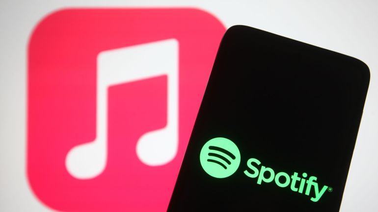 Apple répond aux attaques de Spotify après l&apos;amende record de la Commission européenne