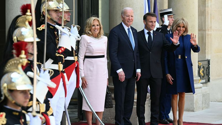 Le président américain Joe Biden en visite d'Etat en France pour célébrer l'amitié entre les deux pays