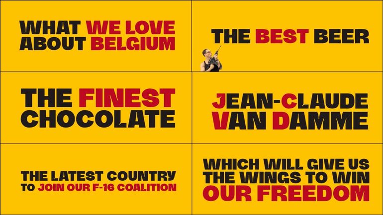 Guerre en Ukraine : chocolat, bière et& Jean-Claude Van Damme, lorsque Kiev remercie la Belgique pour son aide