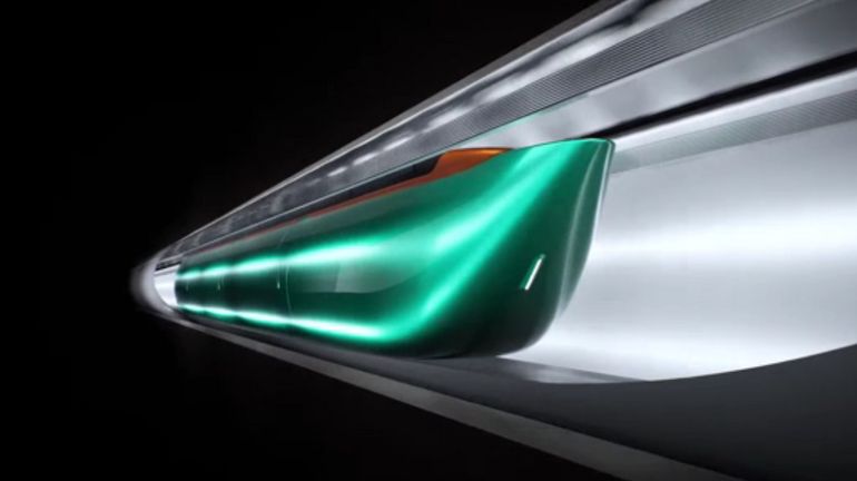 Un oeil sur demain : l'Hyperloop européen, le futur train ultrarapide devrait rouler à plus de 700 km/h