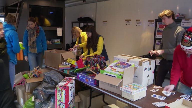 Saint-Nicolas : une grande récolte de jouets pour venir en aide à 8000 enfants dont les familles souffrent de la crise