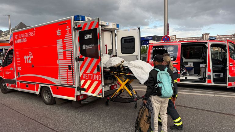 Allemagne : 12 blessés dans une attaque au couteau à la gare de Hambourg